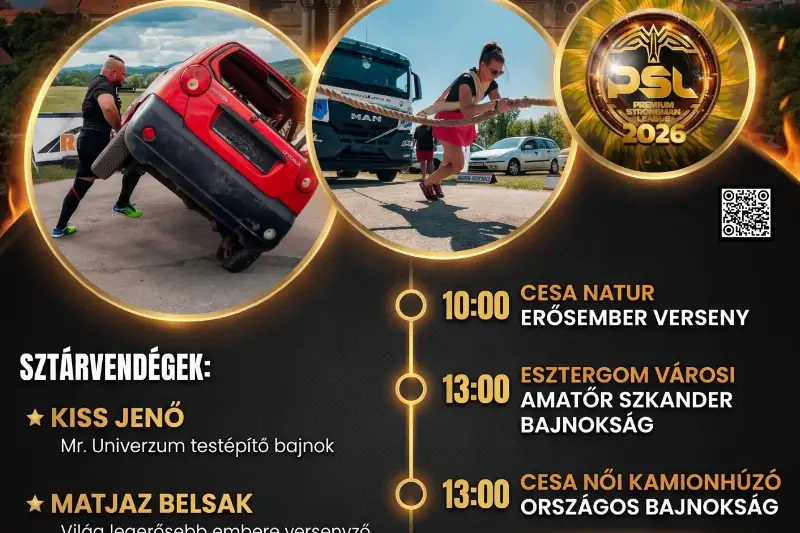 Erősportnap a bazilikánál