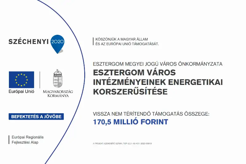 Esztergom Város intézményeinek energetikai korszerűsítése