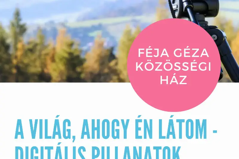 XV. Komárom-Esztergom Vármegyei Fotópályázat - felhívás 2025